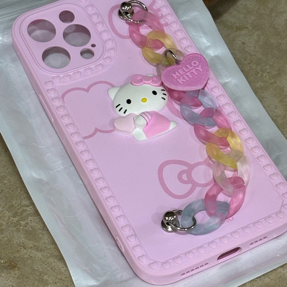 🌷Hello Kitty Pink Charm 12 Pro Max Phone Case - Picture 4 of 7